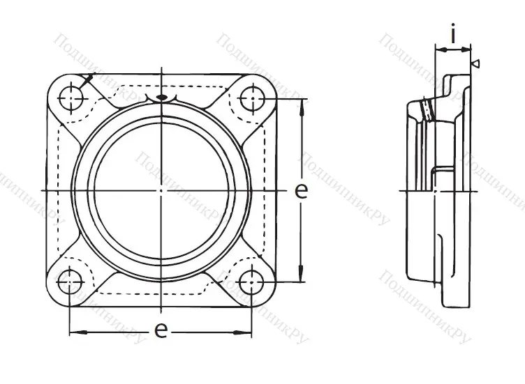 Подшипниковый корпус F 205