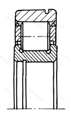 Модификация подшипника 6-112741ДТ1 размер 205x280x2