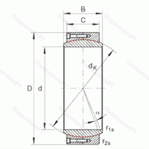 Подшипник шарнирный