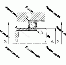 Подшипник 7210-B-JP