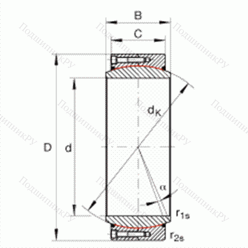Подшипник шарнирный